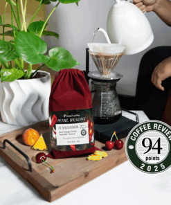 Alternative view of El Salvador Jasal Orange Geisha Anaerobic Natural